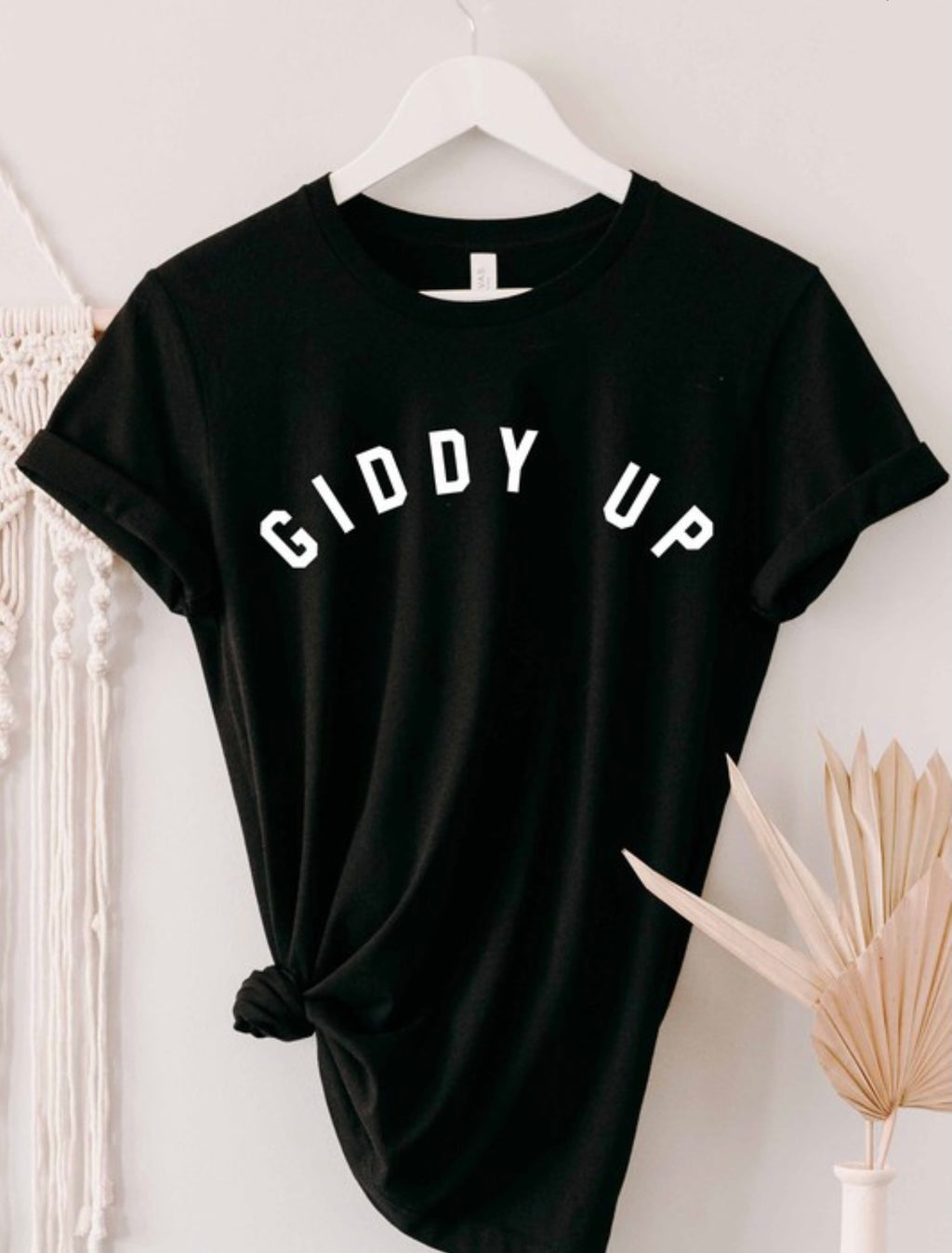 Giddy up tee